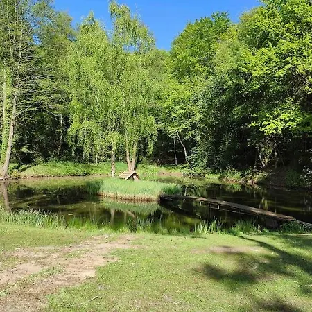 Gemuetliches Tiny Am Teich Mit Sauna بيت للعطل فسترشتيده
